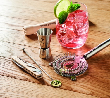 Logotrade promotional giveaway picture of: 5 piece cocktail kit in pouch.
