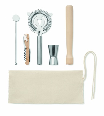 Logotrade corporate gifts photo of: 5 piece cocktail kit in pouch.