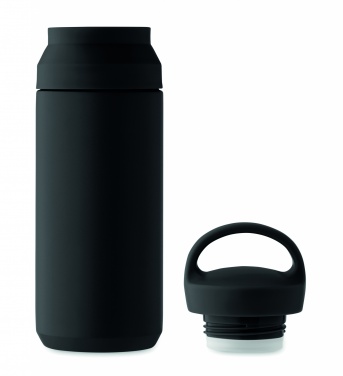 Logo trade business gifts image of: Double wall bottle 320 ml