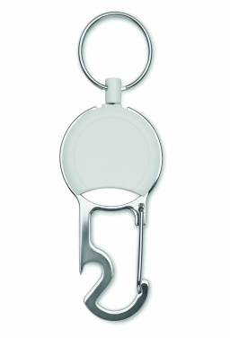 Logo trade advertising products image of: Retractable badge holder set