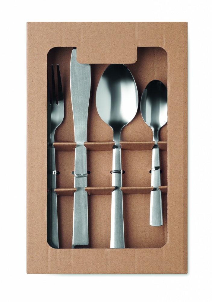 Logotrade promotional item image of: 16 piece cutlery set.