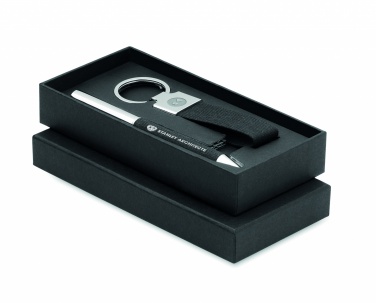 Logo trade promotional giveaway photo of: 2 piece gift set in box