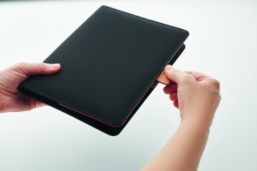 Logo trade promotional merchandise image of: A5 RPET conference folder