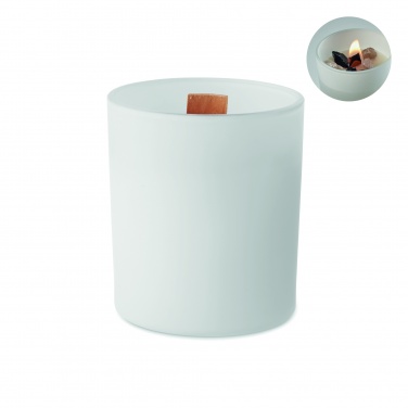 Logo trade promotional gift photo of: Plant based wax candle 200 gr