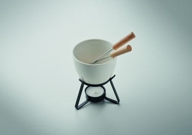 Logotrade promotional giveaways photo of: Ceramic fondue set 240 ml