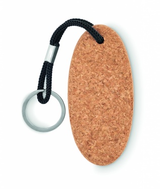 Logotrade advertising product image of: Floating cork key ring Lohja