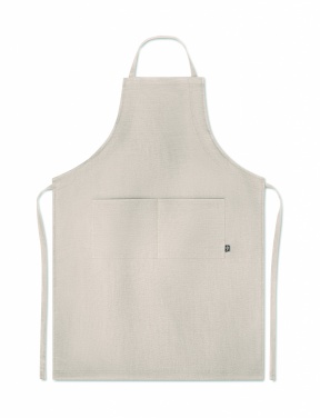 Logo trade promotional gifts picture of: Hemp adjustable apron 200 gr/m²