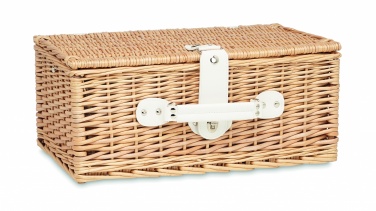 Logotrade advertising product picture of: Wicker picnic basket 2 people