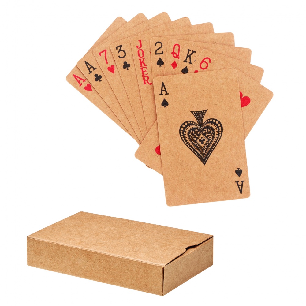 Logotrade advertising products photo of: Recycled paper playing cards