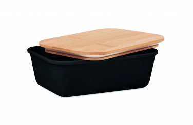 Logo trade promotional items picture of: Lunch box with bamboo lid