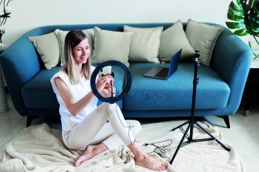 Logo trade corporate gift photo of: 26 cm LED ring light set