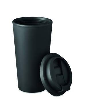 Logo trade corporate gifts picture of: Double wall tumbler 450 ml