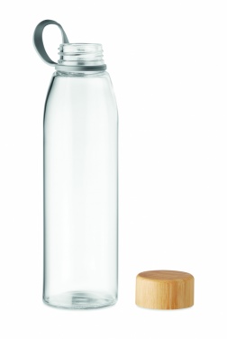 Logo trade promotional giveaways picture of: Glass bottle 500 ml