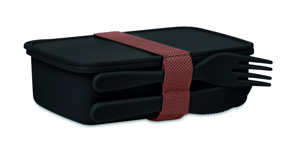 Logotrade promotional product image of: Lunch box with cutlery