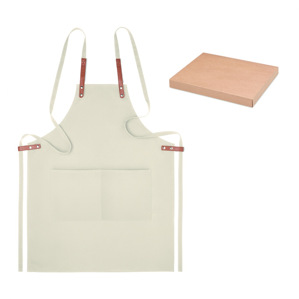 Logotrade promotional item image of: Organic cotton apron 340 gr/m²