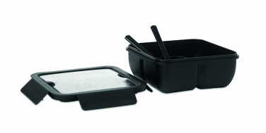 Logo trade promotional products picture of: Lunch box with cutlery 600ml