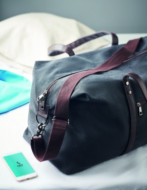 Logotrade business gifts photo of: Weekend bag in canvas 450gr/m²