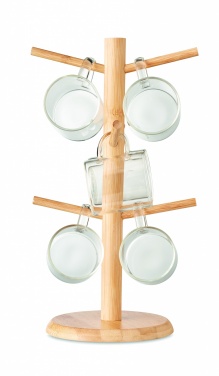 Logotrade corporate gift picture of: Bamboo cup set holder