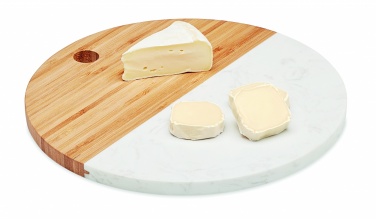 Logo trade advertising products picture of: Marble/ bamboo serving board