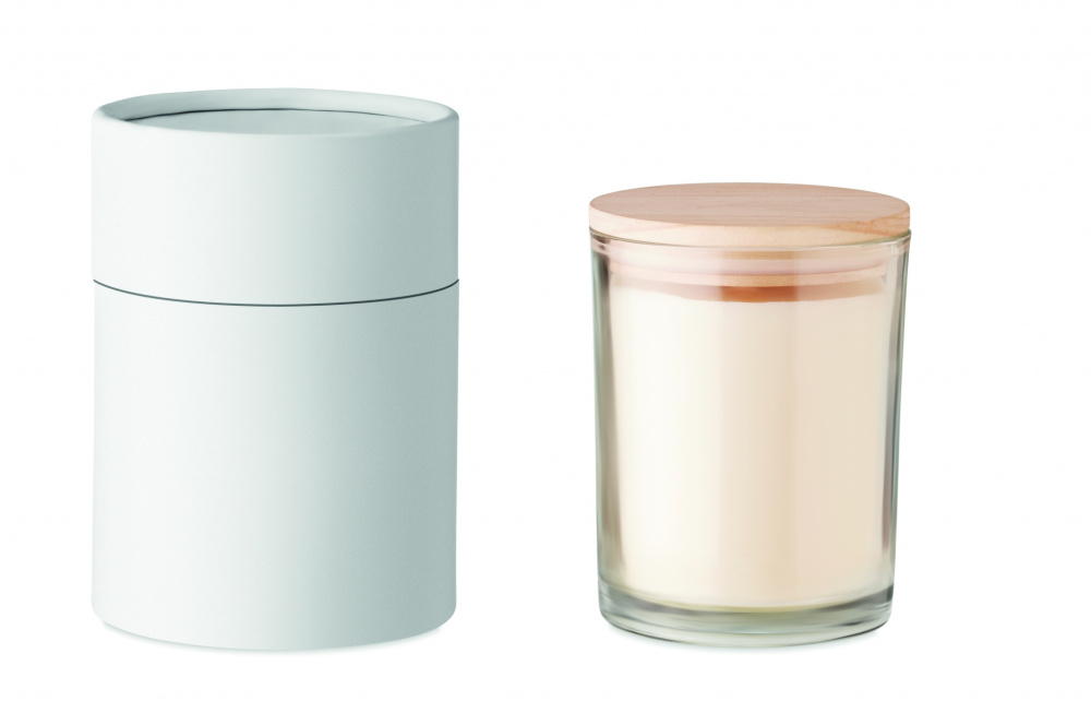 Logo trade promotional giveaways picture of: Vanilla fragranced candle