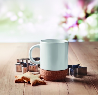 Logotrade promotional items photo of: Sublimation mug with cork base