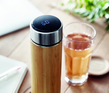 Logotrade promotional merchandise image of: Double wall flask 480 ml PANAY