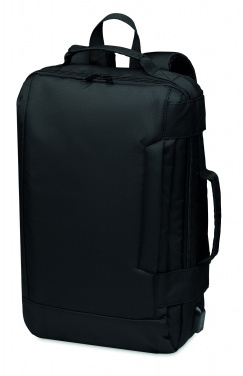 Logo trade business gifts image of: Laptop backpack in 300D RPET