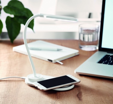 Logotrade promotional gift image of: Desktop light and charger 10W