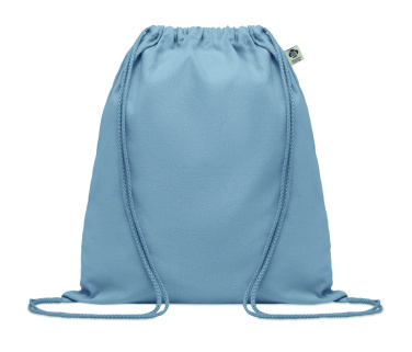 Logotrade promotional items photo of: Organic cotton drawstring bag