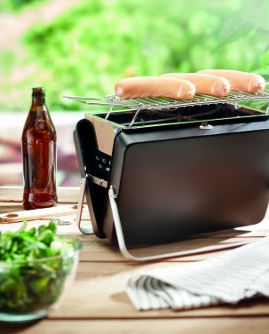 Logo trade advertising products image of: Portable barbecue and stand