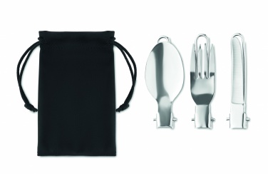 Logotrade promotional product picture of: 3-piece camping cutlery set