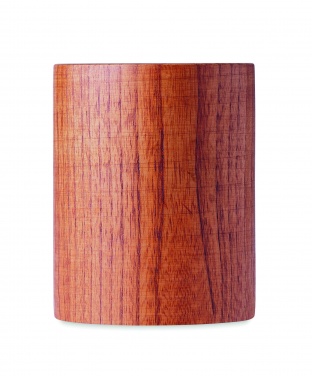 Logo trade promotional merchandise image of: Oak wooden mug 280 ml