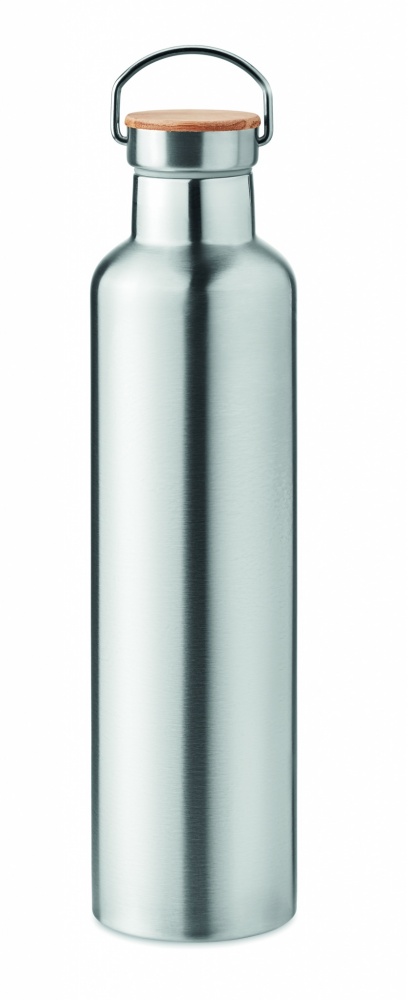 Logo trade advertising products image of: Double wall flask 1L
