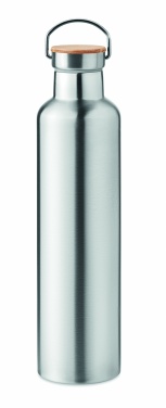 Logo trade promotional giveaways image of: Double wall flask 1L
