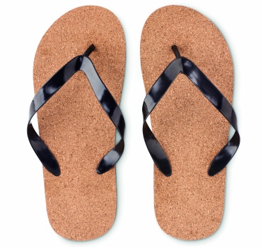 Logo trade corporate gifts picture of: Cork beach slippers L