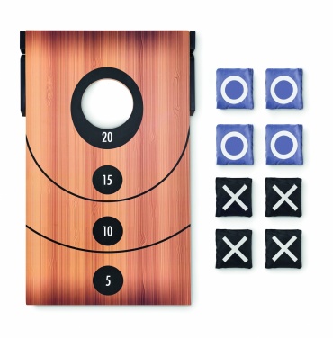 Logo trade promotional products image of: Double sided MDF game set