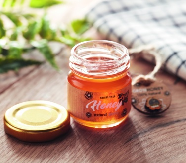 Logo trade corporate gift photo of: Wildflower honey jar 50 gr