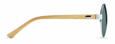 Logo trade advertising product photo of: Bamboo sunglasses in pouch TARTU