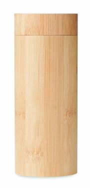 Logotrade promotional gift image of: Sunglasses and case in bamboo KEILA