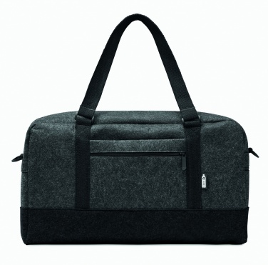 Logotrade promotional item picture of: RPET felt weekend bag