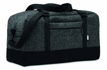 Logo trade corporate gifts image of: RPET felt weekend bag