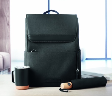Logotrade advertising product picture of: 600D RPET laptop backpack