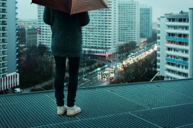 Logo trade promotional product photo of: 25 inch cork umbrella