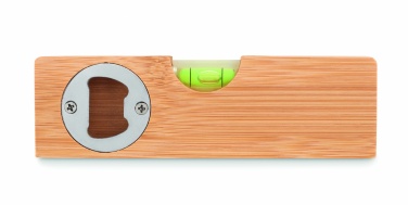 Logo trade promotional giveaways image of: Spirit level and bottle opener