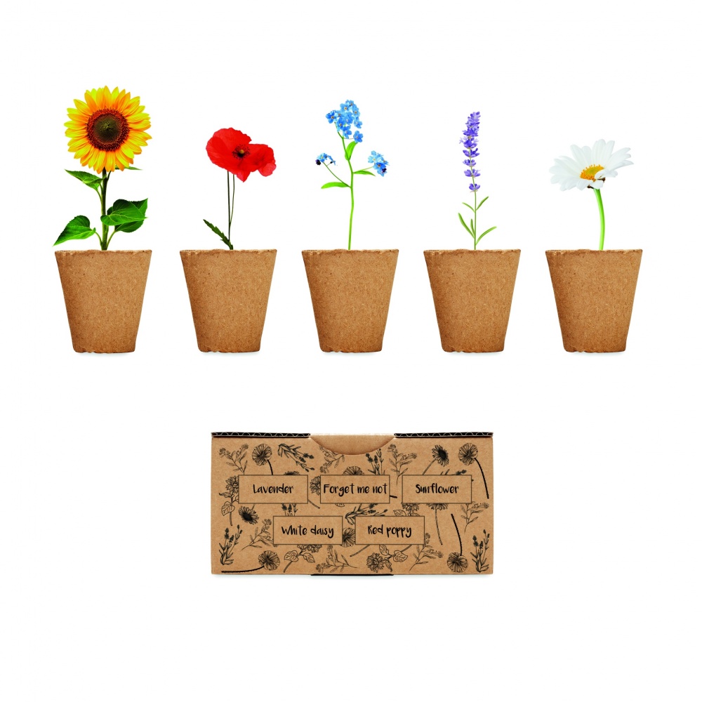Logo trade promotional products picture of: Flowers growing kit
