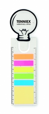 Logo trade business gifts image of: Seed paper bookmark w/memo pad