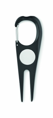 Logotrade promotional gift image of: Aluminium golf divot tool