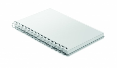 Logotrade promotional giveaway image of: A5 RPET notebook recycled lined