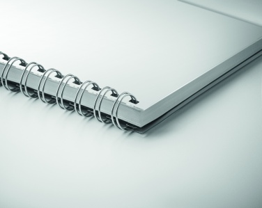 Logo trade promotional merchandise image of: A5 RPET notebook recycled lined