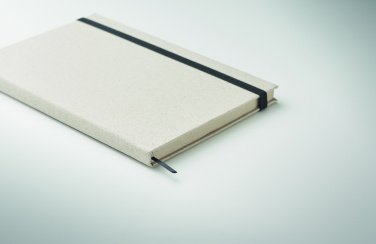 Logotrade promotional gift image of: A5 grass notebook 80 lined